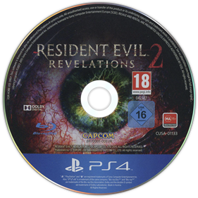 Resident Evil: Revelations 2 - Disc Image