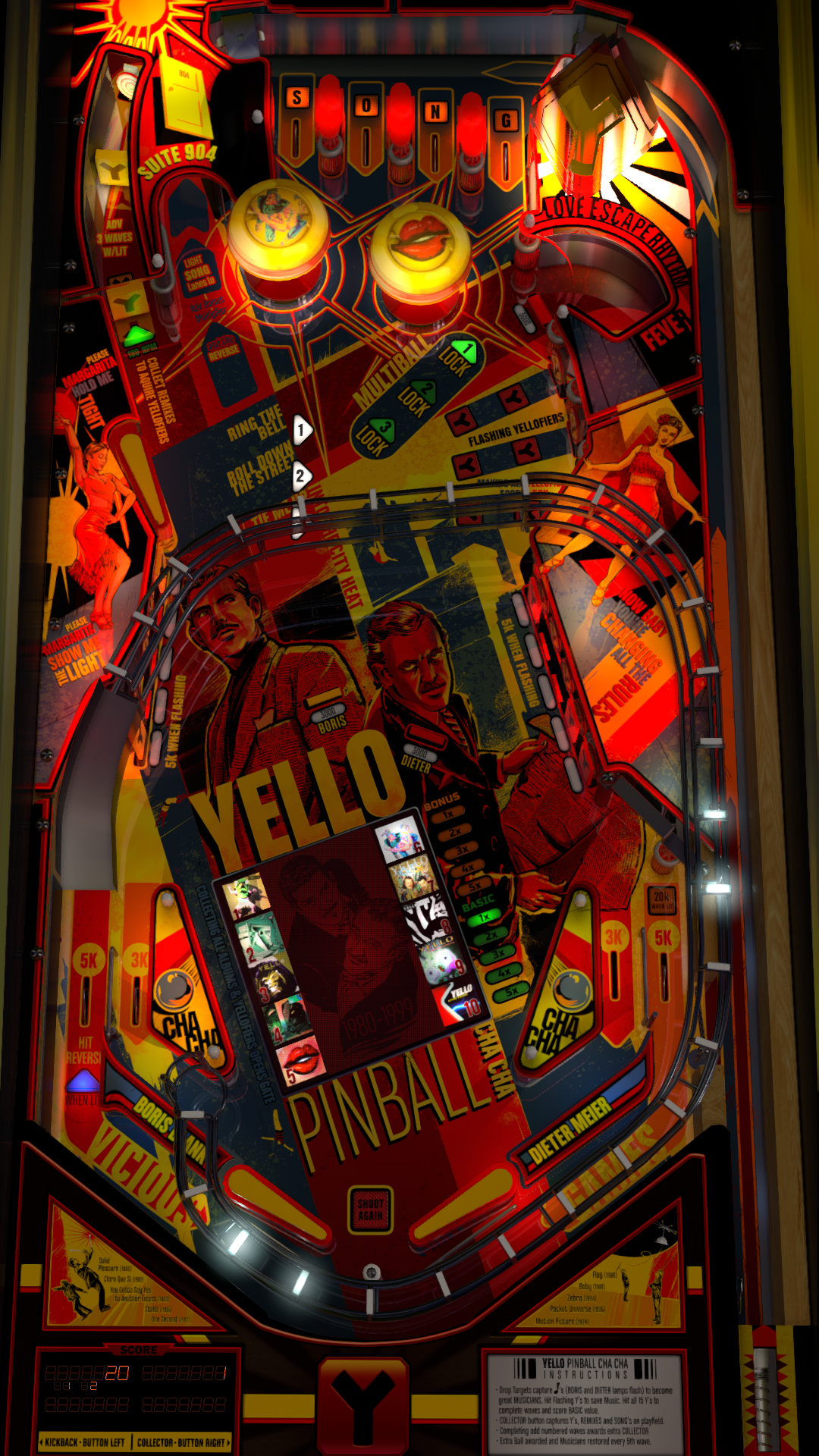 Yello Pinball Cha Cha