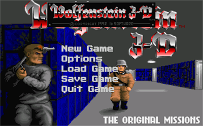 WolfenDoom: The Original Missions - Screenshot - Game Select Image