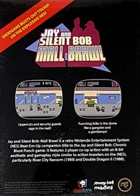 Jay and Silent Bob: Mall Brawl - Box - Back Image