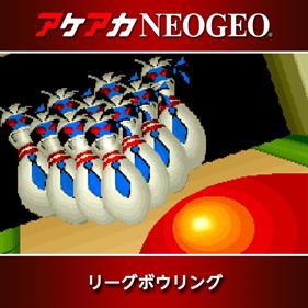 ACA NEOGEO LEAGUE BOWLING - Box - Front Image