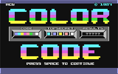 Color Code - Screenshot - Game Title Image