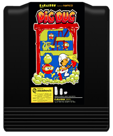 Dig Dug - Fanart - Cart - Front Image