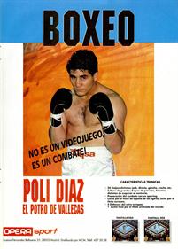 Poli Diaz - Advertisement Flyer - Front Image