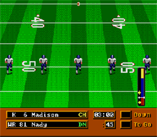 Mike Ditka Power Football - Screenshot - Gameplay Image