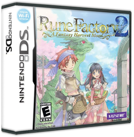 Rune Factory 2: A Fantasy Harvest Moon - Box - 3D Image