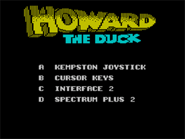 Howard The Duck - Screenshot - Game Select Image