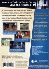 Nancy Drew: Ghost Dogs of Moon Lake - Box - Back Image