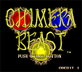 Chimera Beast - Screenshot - Game Title Image