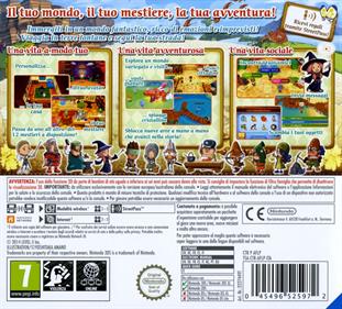 Fantasy Life - Box - Back Image