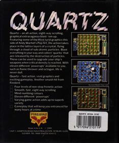 Quartz - Box - Back Image