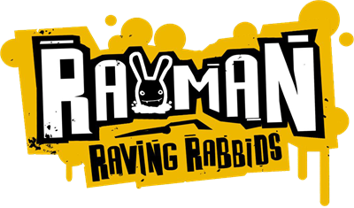 Rayman: Raving Rabbids - Clear Logo Image