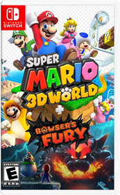 Super Mario 3D World + Bowser's Fury - Box - Front - Reconstructed