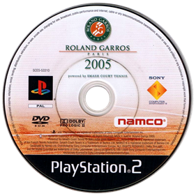 Roland Garros 2005: Powered by Smash Court Tennis - Disc Image