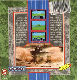 Battle Command - Box - Back Image