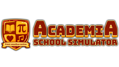 Academia : School Simulator - Clear Logo Image