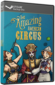 The Amazing American Circus - Box - 3D Image