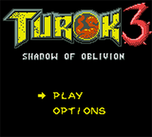 Turok 3: Shadow of Oblivion - Screenshot - Game Title Image