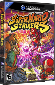 Super Mario Strikers - Box - 3D Image