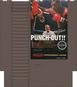 Mike Tyson's Punch-Out!! - Fanart - Cart - Front