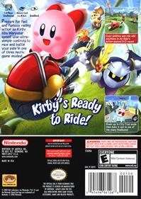 Kirby Air Ride - Box - Back Image
