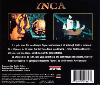 Inca - Box - Back Image