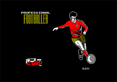 Professional Footballer  - Screenshot - Game Title Image