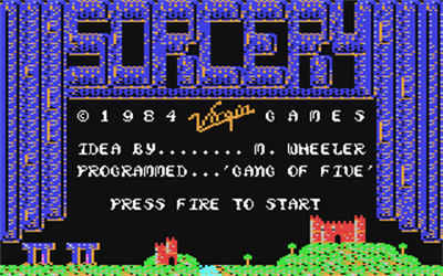 Sorcery - Screenshot - Game Title Image