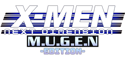 X-Men: Next Dimension: M.U.G.E.N Edition - Clear Logo Image
