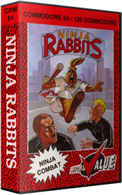 Ninja Rabbits - Box - 3D Image
