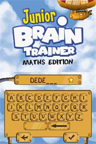 Junior Brain Trainer: Math Edition - Screenshot - Game Title Image