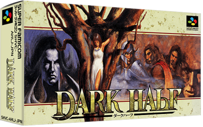 Dark Half - Box - 3D Image