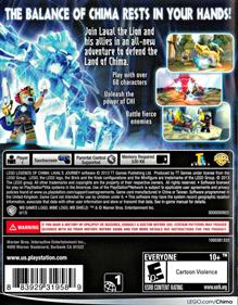 LEGO Legends of Chima: Laval's Journey - Box - Back Image