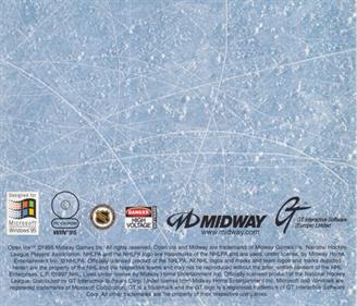 NHL Open Ice: 2 on 2 Challenge - Box - Back Image