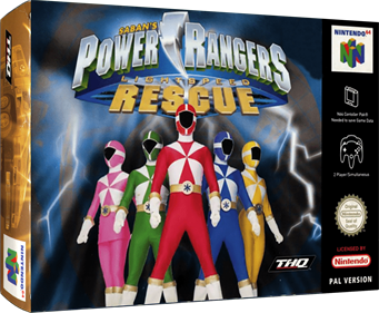 Power Rangers: Lightspeed Rescue - Box - 3D Image
