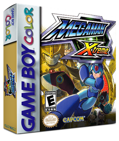 Mega Man Xtreme - Box - 3D Image