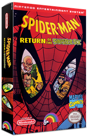 Spider-Man: Return of the Sinister Six - Box - 3D Image