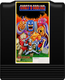 Ghosts'n Goblins - Fanart - Cart - Front Image