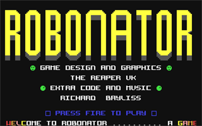 Robonator - Screenshot - Game Title Image