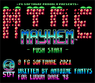 Mine Mayhem - Screenshot - Game Title Image