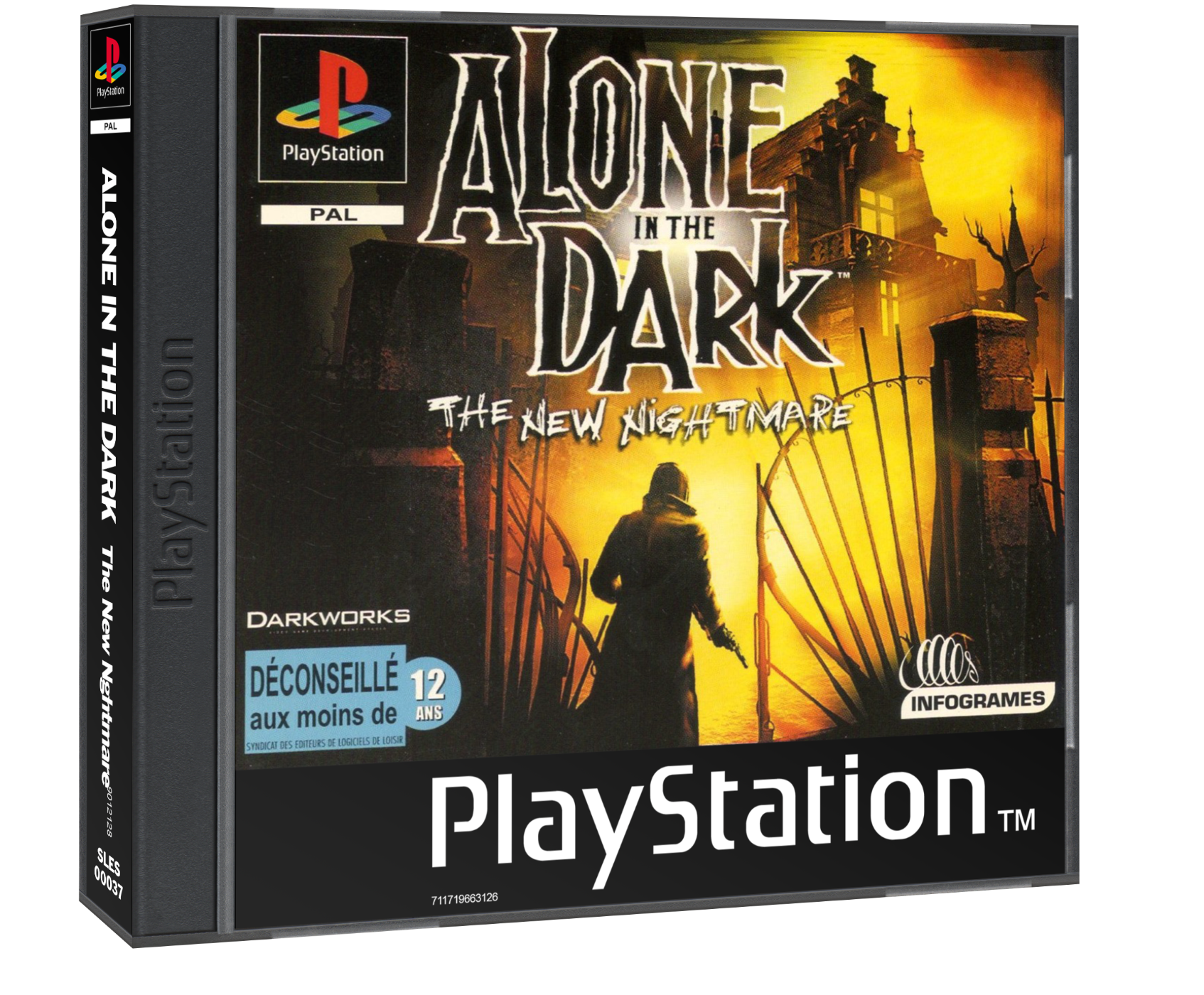 alone in the dark ps1 cover