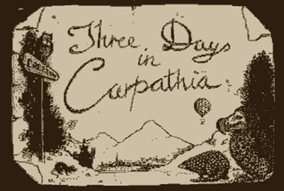 3 Days in Carpathia - Screenshot - Game Title Image