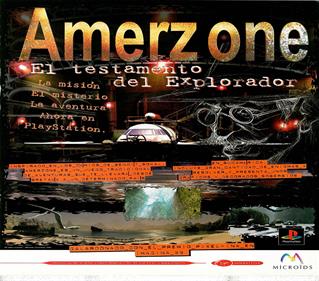 Amerzone - Advertisement Flyer - Front Image