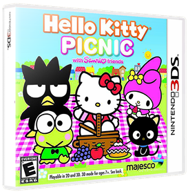 Hello Kitty: Picnic with Sanrio Friends - Box - 3D Image