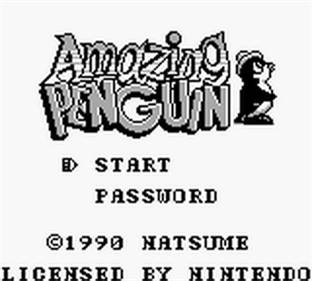 Amazing Penguin - Screenshot - Game Title Image