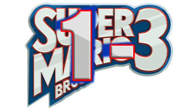 Super Mario Bros. 1/3 - Clear Logo Image