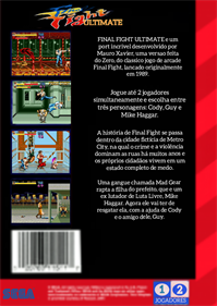 Final Fight Ultimate - Box - Back Image