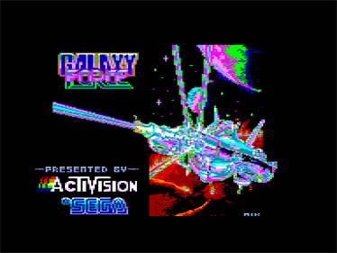 Galaxy Force - Screenshot - Game Title Image