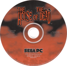 The House of the Dead - Disc Image