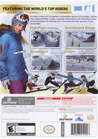 Triple Crown Championship Snowboarding - Box - Back Image